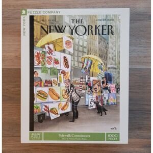 New York Puzzle Company "Sidewalk Connoisseurs" 1000 pcs Jigsaw Puzzle